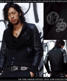 OF THE NEIGE STYLE | GOAT LEATHER スタジャン(スタジャン)