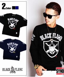 BLACK FLAME | BF×SC OG TRAINER(スウェット)