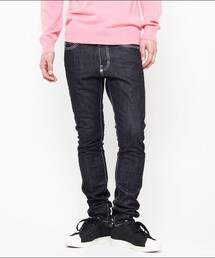 VAROSH | セルビッチワンウォッシュ タイトストレートデニム(デニムパンツ)