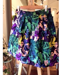 tangers | Watercolour Florals Printed Skirt(スカート)