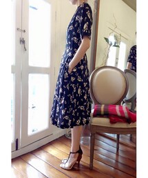 tangers | Leaf Motif Classic Dress(ワンピース)