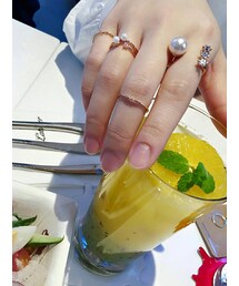 tangers | Assorted rose gold rings(リング)