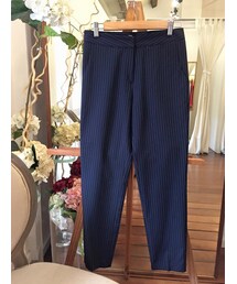 tangers | Stripey Slim Fit Pants (Navy)(その他パンツ)