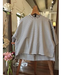 tangers | Boxy Stripes Top(Tシャツ/カットソー)