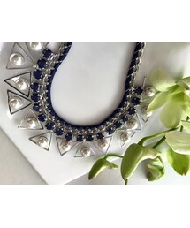 tangers | Pearls & Triangles Chain Necklace(ネックレス)