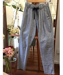 tangers | Blue-Grey Cotton Pants(その他パンツ)