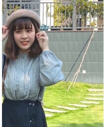 Samansa Mos2 blue | トップス