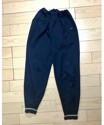 adidas | 60's vintage adidas track pants.Made in W.Germany.DESCENTEが作るadidas。注意書きを見ると、完全に体育着だったみたい。笑  一見vintage  adidasとわかりづらい所が変態心をくすぐります。(パンツ)