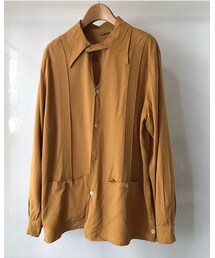 VINTAGE | 50s Rayon Garbardine shirt jacket(シャツ/ブラウス)