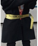 off white(オフホワイト)の「ファッション雑貨(ベルト)」