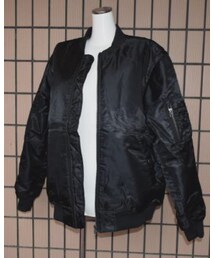 A.D.G | A.D.G/"ADG" DASH LOGO MA-1 JACKET (その他アウター)