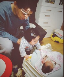 従姉妹の赤ちゃん♡&パパ初登場♡ | その他