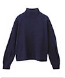 GU | GU ボクシーハイネックセーター(ニット/セーター)