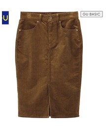 GU | コーデュロイタイトスカート(スカート)