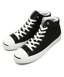 CONVERSE | converse コンバース JACK PURCELL MID ジャックパーセル ミッド BLACK(スニーカー)