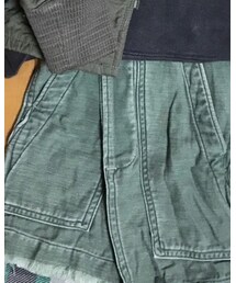 DENIM DUNGAREE | スカート