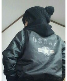 バックプリント | ミリタリージャケット