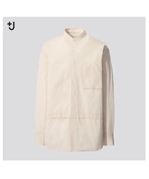 UNIQLO | スーピマコットンオーバーサイズシャツ(シャツ/ブラウス)