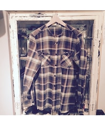 used | ノーカラーシャツ(シャツ/ブラウス)