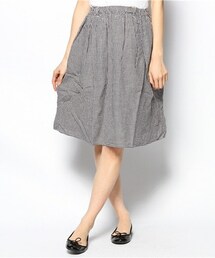 PAR ICI | ギンガムチェック ギャザースカート(スカート)