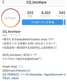 22j_boutique | トップス