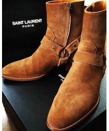 SAINT LAURENT PARIS | ハーネスブーツ(ブーツ)