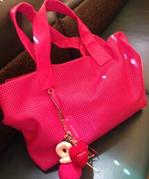 ROSE BUD | パンチングレザーバッグ(ドラムバッグ)