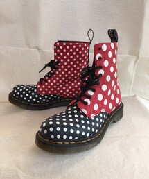 Dr. Martens | Dr.Martins クレイジーパターン ドット 8ホールブーツ(ブーツ)