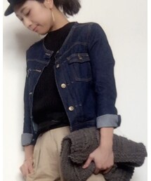 no brand | ノーカラージャケット