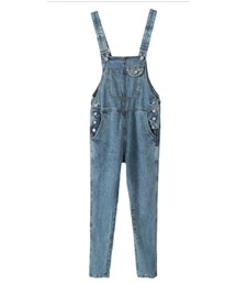 Black Five Boyfriend-Style Denim Overalls(つなぎ/オールインワン)