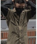 Dickies(ディッキーズ)の「オールインワン・サロペット(つなぎ/オールインワン)」