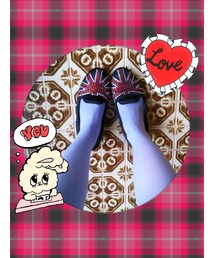 
☆ユニオンジャック
ぺたんこシューズ×
30青タイツ？？:-)


またまた、ユニジャク
履いちゃってますぅ～ww(モカシン/デッキシューズ)