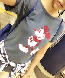 MOUSSY | ミッキーTシャツ
(Tシャツ/カットソー)