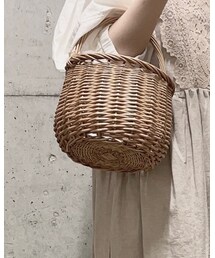 Samansa Mos2 home's | かごバッグ