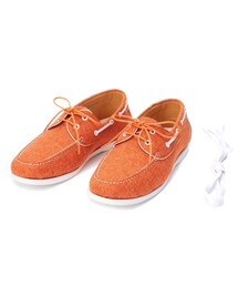 tk.TAKEO KIKUCHI | フェイクレザーコードデッキシューズ
(スニーカー)