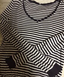 UNIQLO | vネックボーダー(Tシャツ/カットソー)