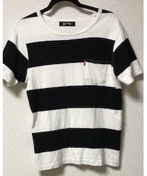 MARBLES | マーブルズのボーダーTシャツ。シンプルで使いやすい。生地もしっかりしてます。もちろん見つけて衝動買いした一品(Tシャツ/カットソー)
