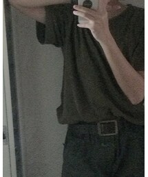 军绿短袖 | トップス