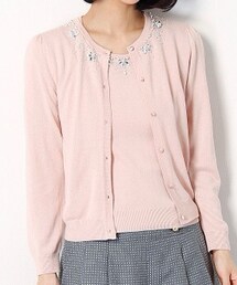 ef-de | パールビジューニットアンサンブル(アンサンブル)