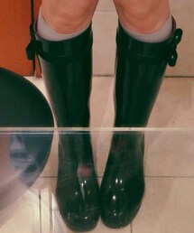 リボンレインブーツ(レインシューズ)