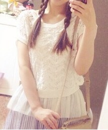 PROPORTION BODY DRESSING | 鍵あみニット(ニット/セーター)