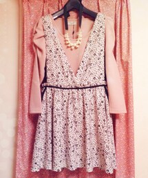 RD ROUGE DIAMANT | ダルメシアン柄ジャンパースカート(ワンピース)