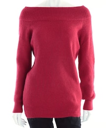 COCO DEAL | アンゴラ混ロング丈オフショルプルオーバー(ニット/セーター)