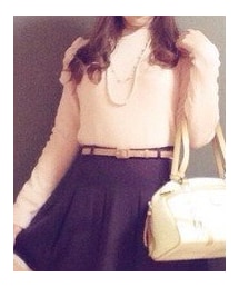 RD ROUGE DIAMANT | パワーショルダーニット(ニット/セーター)