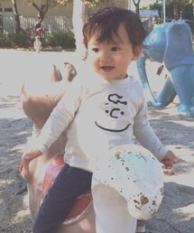 Handmade | チャーリーブラウン風ロンT(Tシャツ/カットソー)