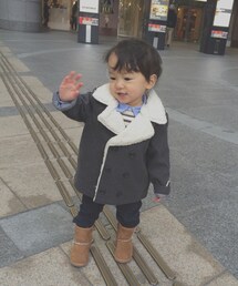 OLD NAVY | 裏地ボア ピーコート(ピーコート)