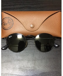 Ray-Ban | メタルラウンドサングラス(サングラス)