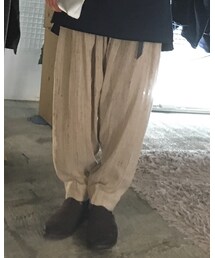 YANTOR | 6tuck pants(その他パンツ)
