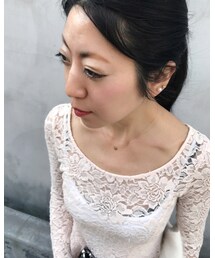 ネックレス着用 | ネックレス