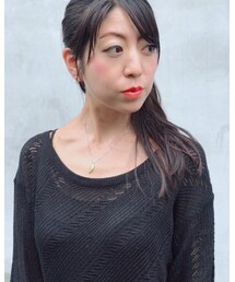 シルバーチェーンのフェザーネックレス | チャーム